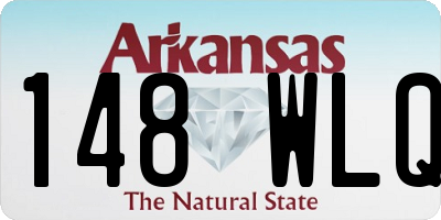 AR license plate 148WLQ