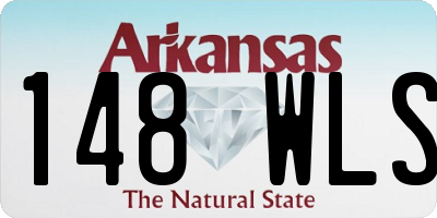 AR license plate 148WLS