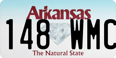 AR license plate 148WMC