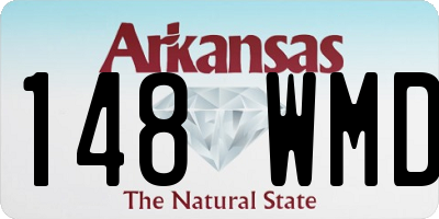 AR license plate 148WMD