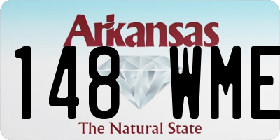 AR license plate 148WME