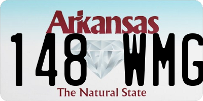 AR license plate 148WMG