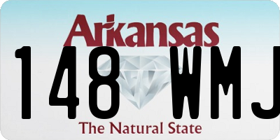 AR license plate 148WMJ
