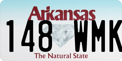 AR license plate 148WMK