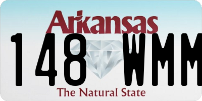 AR license plate 148WMM