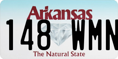 AR license plate 148WMN