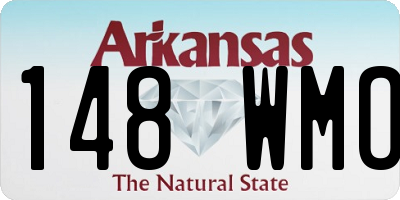AR license plate 148WMO