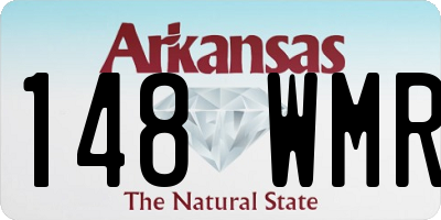 AR license plate 148WMR