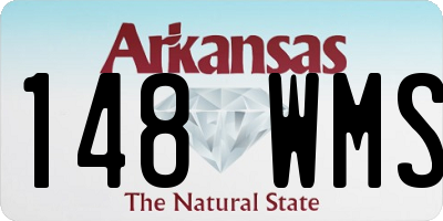 AR license plate 148WMS