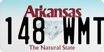 AR license plate 148WMT