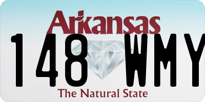 AR license plate 148WMY