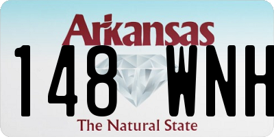 AR license plate 148WNH