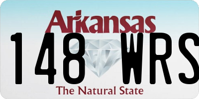 AR license plate 148WRS