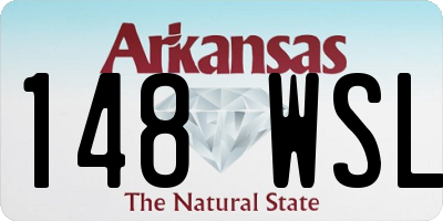 AR license plate 148WSL