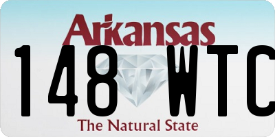 AR license plate 148WTC