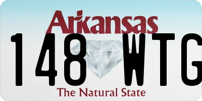 AR license plate 148WTG