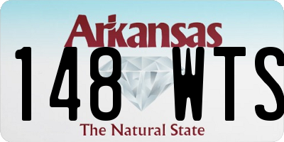 AR license plate 148WTS