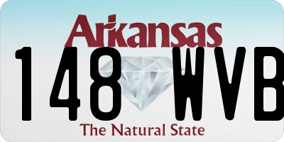 AR license plate 148WVB