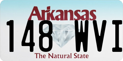 AR license plate 148WVI