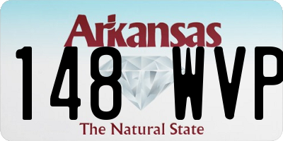 AR license plate 148WVP