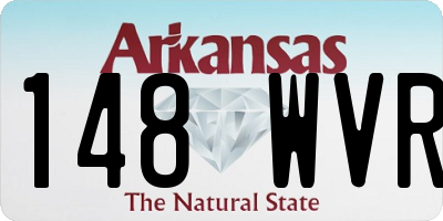AR license plate 148WVR