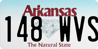 AR license plate 148WVS