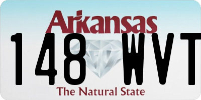AR license plate 148WVT
