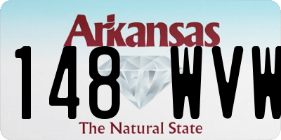 AR license plate 148WVW