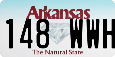 AR license plate 148WWH