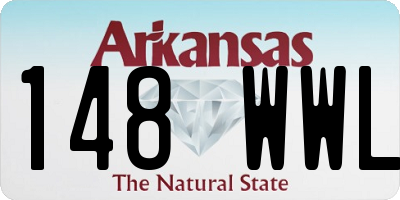 AR license plate 148WWL