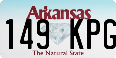 AR license plate 149KPG