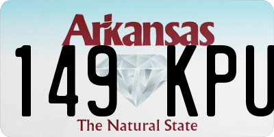 AR license plate 149KPU