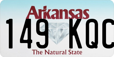 AR license plate 149KQC