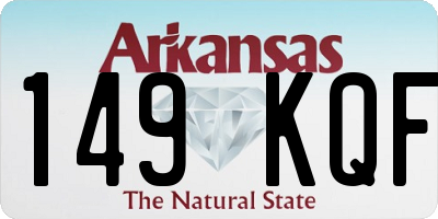 AR license plate 149KQF