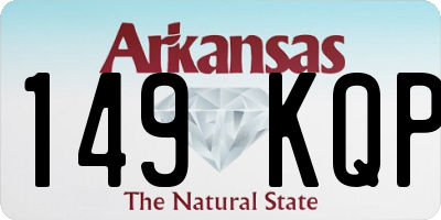 AR license plate 149KQP