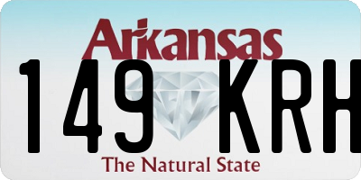 AR license plate 149KRH