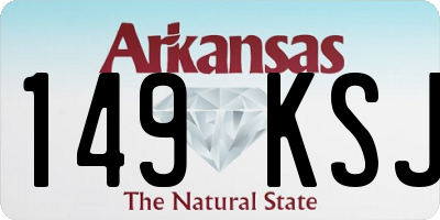 AR license plate 149KSJ