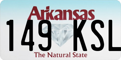 AR license plate 149KSL