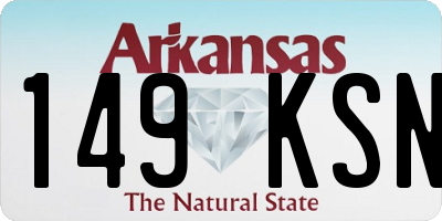 AR license plate 149KSN