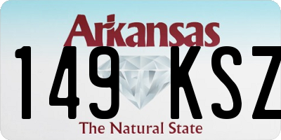 AR license plate 149KSZ