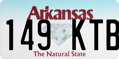 AR license plate 149KTB