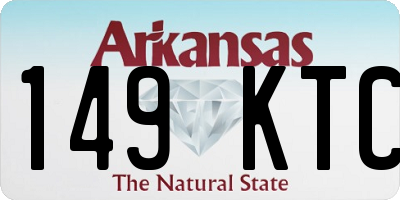 AR license plate 149KTC