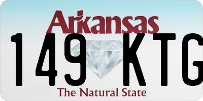 AR license plate 149KTG