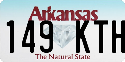 AR license plate 149KTH