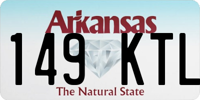 AR license plate 149KTL