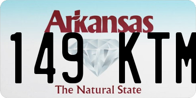 AR license plate 149KTM