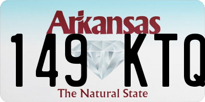 AR license plate 149KTQ