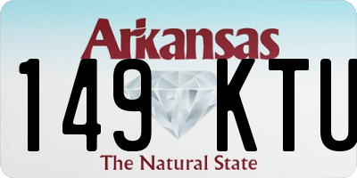 AR license plate 149KTU