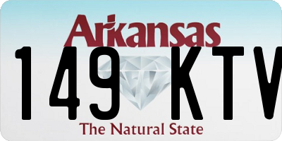 AR license plate 149KTV
