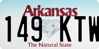 AR license plate 149KTW